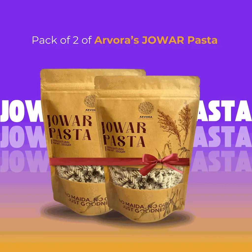 Jowar (Sorghum Millet) Pasta (Pack of 2) (10% off + Free Shipping)